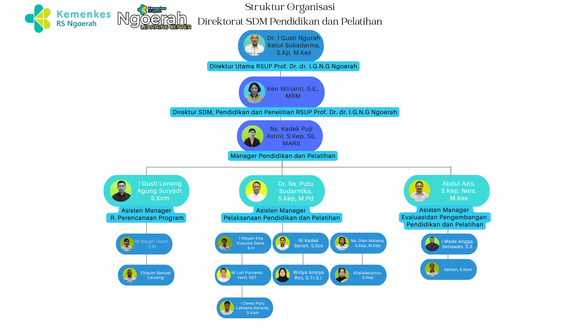struktur Organisasi direktorat SDM